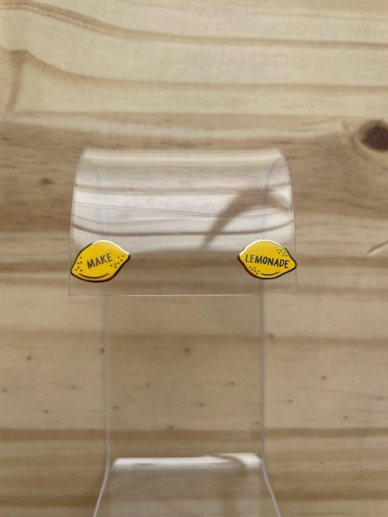 Make Lemonade Earrings X Solbeam Studio